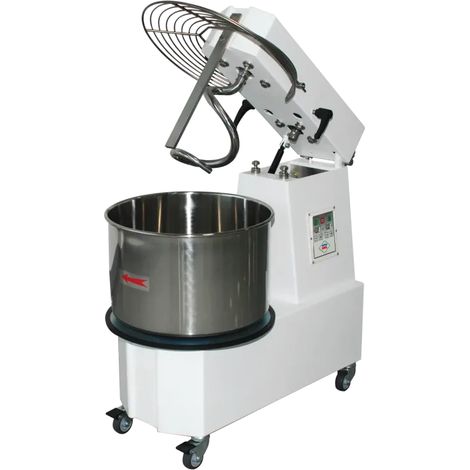 Pétrin à pâte à vitesse unique récipient amovible 33 l 230 V RM - HTS 33 - RM Gastro