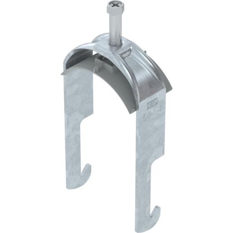 OBO Bettermann Abrazadera de estribo 2056 58-64mm Acero galvanizado en caliente, 1187756