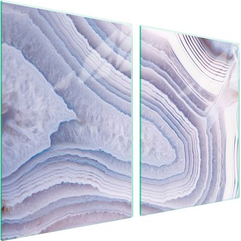 Piastra protettiva in vetro per piano cottura 2x45x52 Marmo (1/5)
