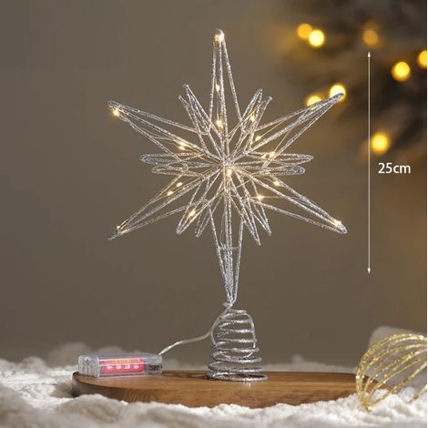 étoile de Noël pour décoration festive (1/5)