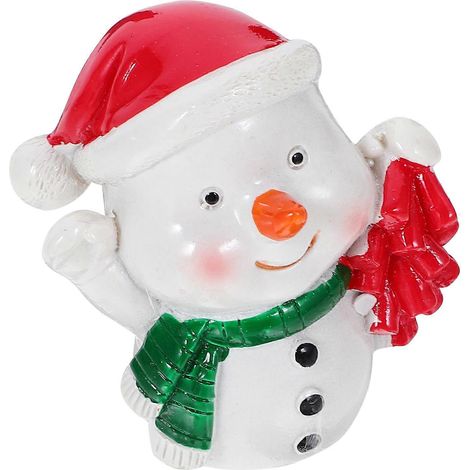 Christmas Resin Decor for Decoration 4Pcs Xmas Themed Ornament Set (1/5)