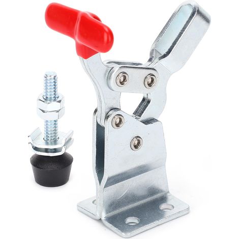 Pince à dégagement rapide HS‑13005‑HB pour étau de fraisage CNC, outil de serrage manuel à levier, fixation d'usinage, 1 pièce, acier robuste. (1/5)