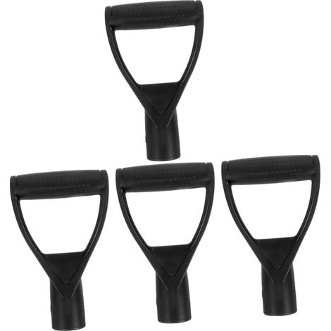 5 Pièces Manche de Pelle poignée Pelle à Pelle bêche pelles Outil de Jardin cultivateur Manche de bêche utile Remplacement du Manche d'un Outil de Jardin Plastique (1/5)