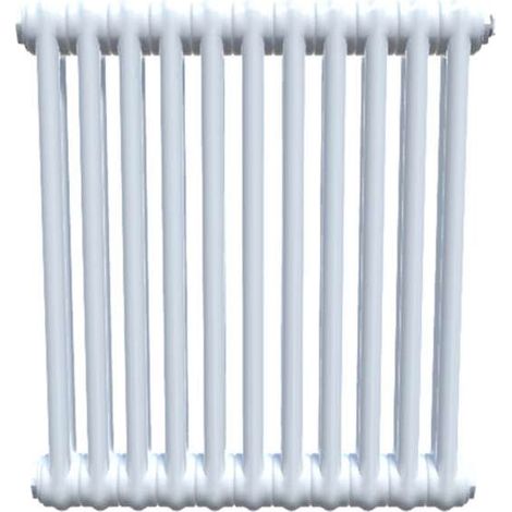 Bircham - White 2 Column Radiator H600mm x W521mm