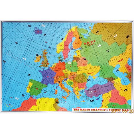 Mappa dell'Europa