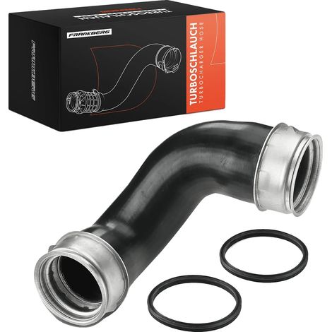 Manguera de refrigeración, 255 mm de longitud, 45 mm de diámetro interior, compatible con Mercedes-Benz, material de caucho, posición de instalación del intercooler. (1/5)