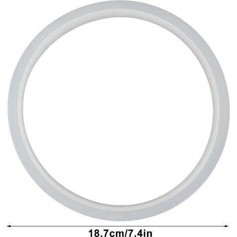 Ortviai Joint d’étanchéité en silicone pour distillateur d’eau 4 L – Lot de 4, résistant à la chaleur et aux produits chimiques (1/4)