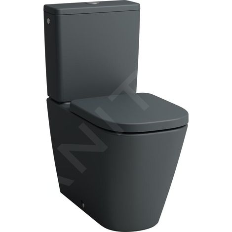 LAUFEN MEDA Combiné WC au sol, sans rebord, Silent Flush, (1/3)