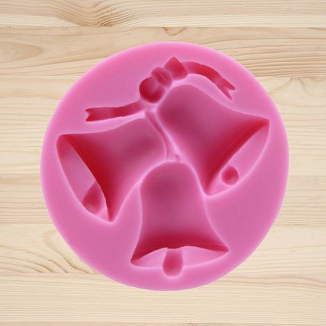 DIY-Weihnachts-Silikonform, mehrfach dekorierter Kuchen, Fondant- und Schokoladenform (23) (1/5)