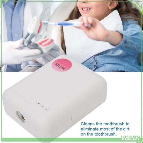 Nettoyant pour brosse à dents - FAFEICY - Portable UV WallMounted - Blanc - UVC/UVA 270 nm - Arrêt auto 5 min (1/5)