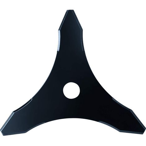 Lames 3 dentes 225mm pour débroussailleuse (compatible avec toutes les débroussailleuses, diamètre 255 mm) (1/4)