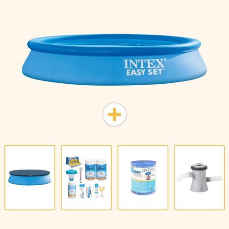 Intex Piscine Easy Set Ronde - 305x61 cm - 5-pièces  S34 (1/5)
