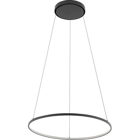 Suspension anneau noir LED Ø60 4000K Nowodvorski 10862 (1/4)