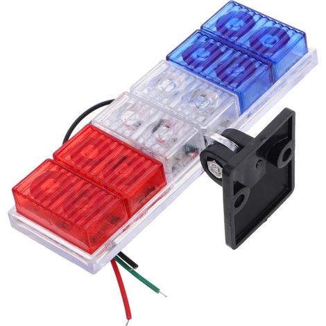 Feu Arrière Moto LED Sécurité Clignotant Stroboscopique (1/5)