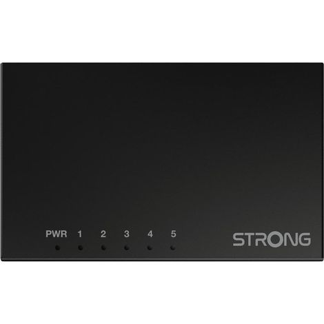 Strong SW5000M switch di rete Gigabit Ethernet (10/100/1000) Nero (1/5)