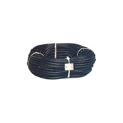 TUBO PER COMPRESSORI IN PVC NERO RINFORZATO- - ø mm.6X14 - pressione esercizio 20 atm - 100 mt FITT
