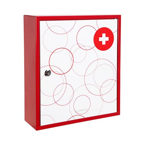 Erste-Hilfe-Kasten aus Metall 36x31cm bt001-1 arregui (1/3)