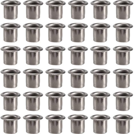 50 PièCes Oeillets pour Bricolage Gaine 7Mm Rivet PièCes D'Outils à Main Oeillet Trou Perforateur Trousse à Outils (1/5)