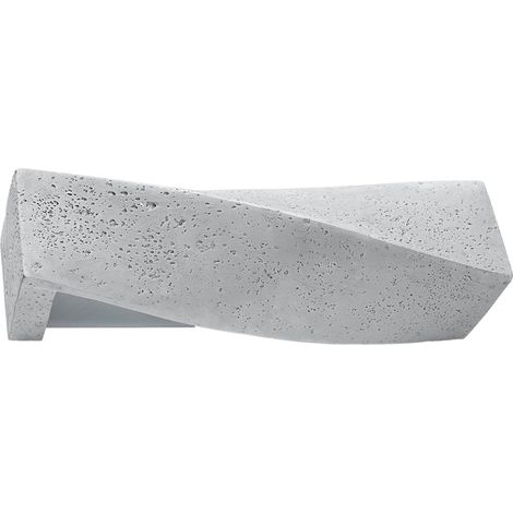 Lámparas de pared con bombillas E27, 2 unidades, color gris hormigón, marca Lumilo 06.274.44 (1/5)