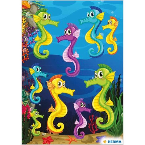 Adesivi herma 15398 multicolore pellicole luminose 25 cm