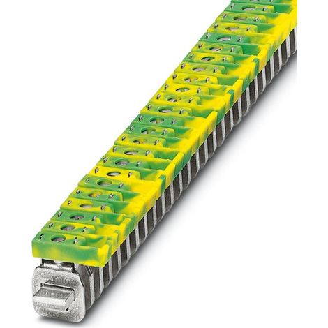 [NEUWERTIG] B-Ware Phoenix Contact Anschlussklemme Einspeiseklemme Hauptleitungsklemme grün 50 St. (1/2)