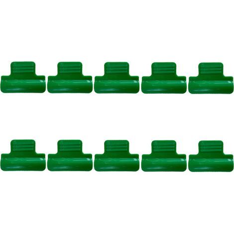 Greenhouse clips for plants supporting garden stakes, plastic netting, clip rings, frames, shade mesh bars (1/5)