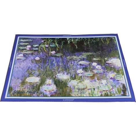 Tovaglietta, sottopiatto, Claude Monet Ninfee II, grande sala da pranzo (1/2)