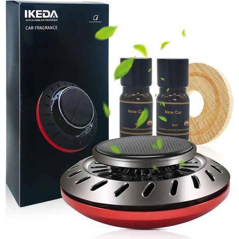 Solar Car Air Freshener Diffuser 12ml Fragrance Oils Covers Odours Accessories for Men and Women (1/5)