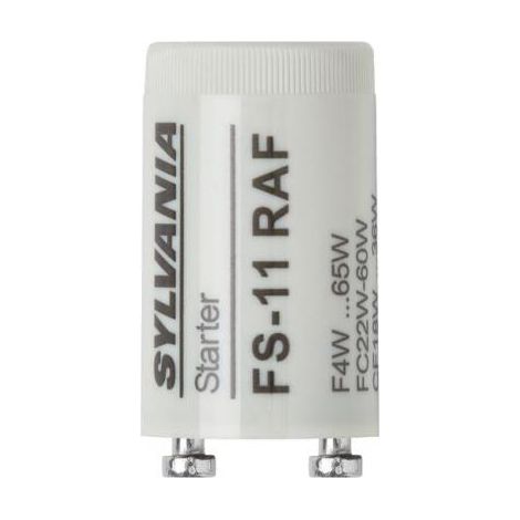 Sylvania – Lot de 2 starters FS-11 4-65W blanc – Tension 220-240V – Montage encastré, saillie ou suspendu – Diffuseur acrylique PMMA