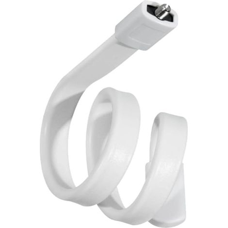 1 support pour babyphone, flexible torsadé avec col de cygne, trou fileté 1/4", fixation sans perçage, adapté aux lits bébé et barreaux (1/5)