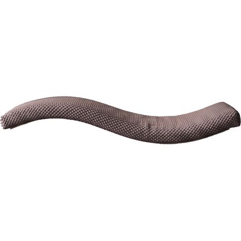 Estantería metálica Wave para gatos de 75 cm, asimétrica, derecha, color chocolate oscuro. (1/5)