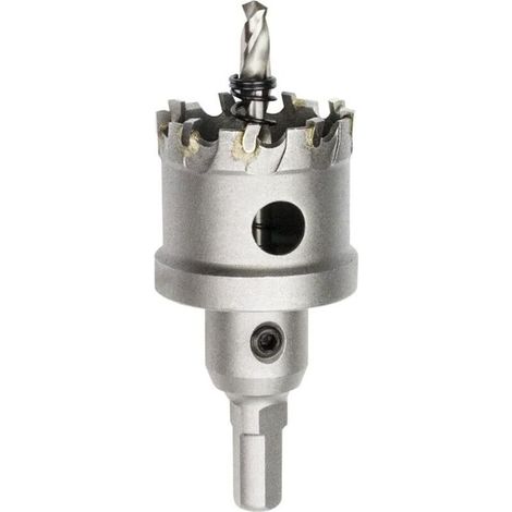 Foret de Scie Cloche en Métal, Coupeur de Trou de Dents en Carbure de Tungstène pour Tôle D'acier Inoxydable, Métal, Alliage, Fer, Bois (35mm) (1/5)