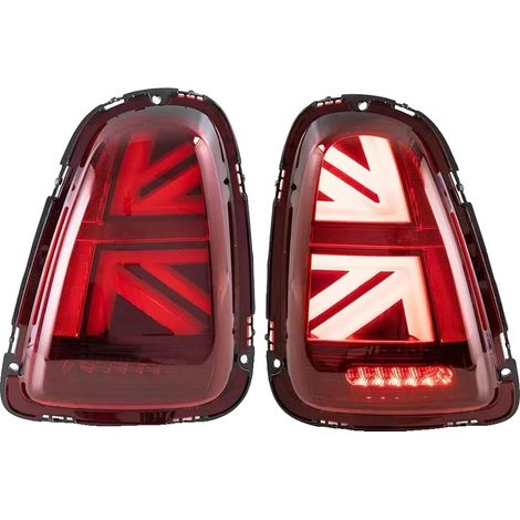 Fanali posteriori a LED, progettati per MINI Cooper, luminosi e resistenti, rossi (1/2)