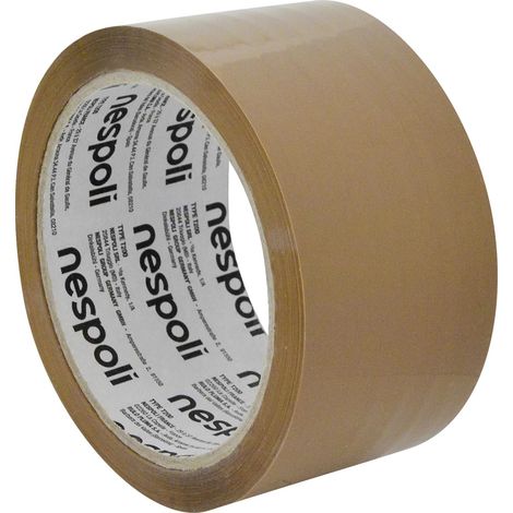 Nespoli Profi Packband braun leise abrollend 50 mm x 66 m Packband