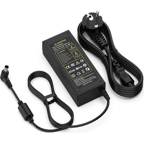 x 19V Netzteil, 6,5x4,4mm Stecker, kompatibel mit LG und Samsung Fernsehern, für LED- und LCD-Bildschirme (1/5)