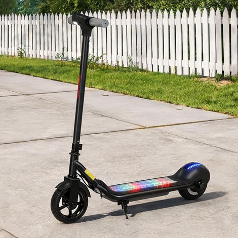 Trottinette électrique enfant 6-14 ans moteur 110W démarrage noir (1/5)