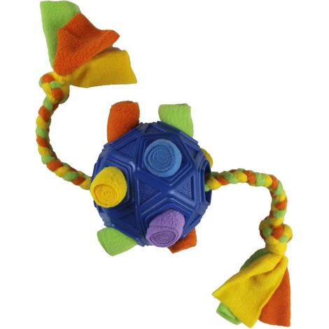 Giocattolo interattivo 2 in 1 per cani: dispenser di crocchette e gioco di tiro alla fune, gioco di intelligenza per lo sviluppo olfattivo e la stimolazione mentale, adatto a cani di piccola, media e  (1/3)