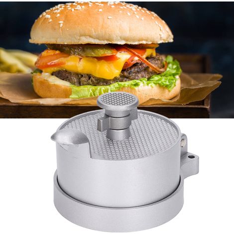 Kleine Hamburgerpresse für den Heimgebrauch, einstellbare Patty-Dicke. (1/5)