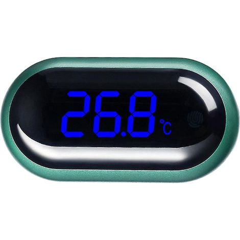 Thermomètre numérique pour aquarium, écran LED, sans fil, pour terrarium à amphibiens