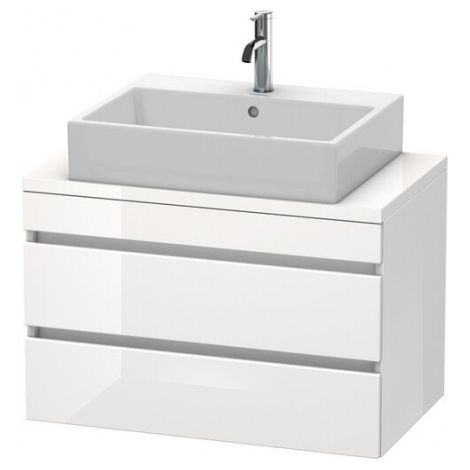 Meuble sous-console DURASTYLE 512x800x478mm noyer foncé/nous mâle