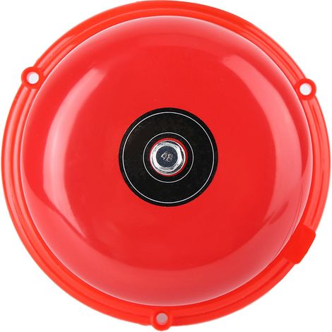 Sonnette électrique à gâche interne en métal de 4 pouces pour la commande d'incendie, 100 dB (220 V) (1/5)