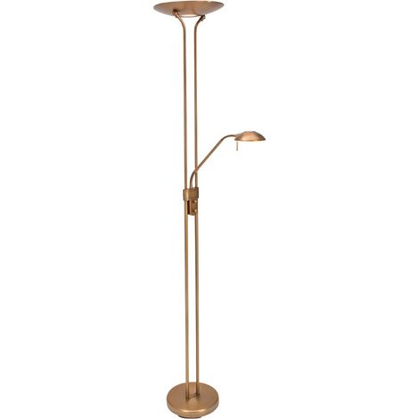 Mexlite - stehlampe - Biron - bronze - glas metall - designlampe