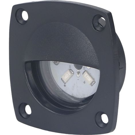 Ultrahelle LED-Flurleuchte, IP66 wasserdicht, Stufenleuchte für Wohnmobil, Boot, Terrasse, Einfahrt, 10–24 V, weißes Licht, 2er-Pack (1/5)