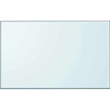 Plateau De Table Plan de travail - rectangulaire en verre trempé 1000 x 620 mm BV308175 - BonneVie (1/3)