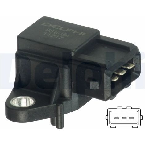 Capteur, pression de suralimentation Delphi Technologies PS10164 BMW