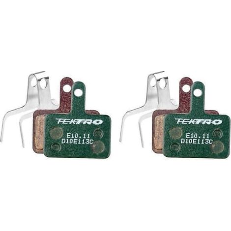 paires de plaquettes de frein E10.11 pour freins à disque hydrauliques de vélo M335 395, plaquettes métalliques pour vélo (paire). (1/5)