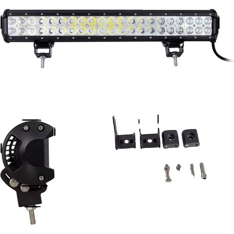 Barre Lumineuse LED Etanche Ajustement Universel 20 Pouce Combo 1 Pièce (1/2)