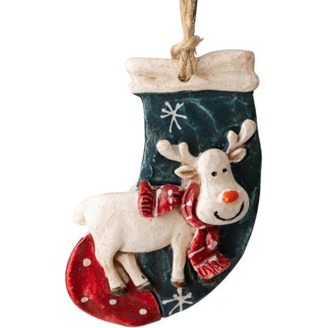 Décorations de sapin de Noël : bonhomme de neige, Père Noël, ornements (1/5)