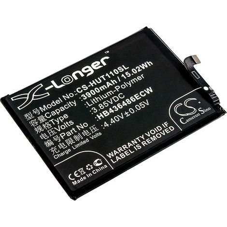 NX - Batterie téléphone, smartphone, GSM pour Huawei 3.85V 3900mAh - HB436486ECW