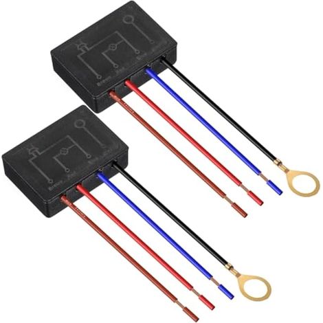 module variateur tactile : 2 pièces d'interrupteur tactile pour lampe de table - Variateur de lumière à 4 voies - Interrupteur tactile de contrôle de la lumière - Variateur d'éclairage (1/5)